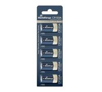 MediaRange MRBAT150 household battery Single-use battery CR123A Litio 3 V - Pilas (Single-use battery, CR123A, Litio, Cilíndrico, 3 V, 5 pieza(s))