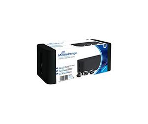 MediaRange MRCS306 Caja de Cable pequeña 233x118x114mm Negro