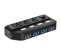 MEDIARANGE MRCS504 - Hub - 4 x SuperSpeed USB 3,0, MRCS505