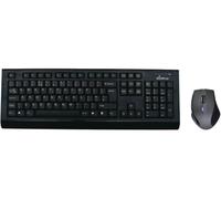 MediaRange MROS104-UK Keyboard QWERTY black with cable wireless QWERTY (UK)