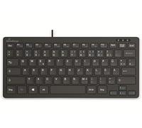 MediaRange MROS112 - Teclado Qwertz con Cable, Color Negro