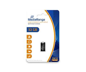 MediaRange Nano Memoria USB 32GB MR922 USB 3.0 Negro