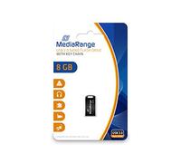 MediaRange Nano Memoria USB 8GB MR920 USB 2.0 Negro