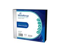 Mediarange PCS70302MR465 - Pack de 5 DVD+R (8X, 8.5 GB)