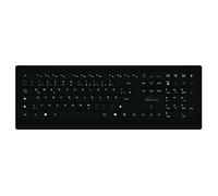 MediaRange Teclado estándar con Cable, QWERTZ, Negro