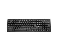 MediaRange Teclado inalámbrico QWERTZ Negro
