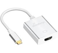 MediaRange Convertidor USB Type-C 3.1 a HDMI Plata
