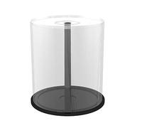 MediaRange Zubehör CD-/DVD-Rohlinge Spindle case 100discos Negro, Transparente - Fundas para discos ópticos (Spindle case, 100 discos, Negro, Transparente, De plástico, 120 mm, 140 mm)