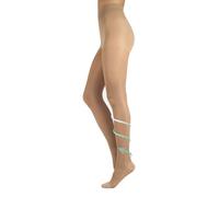 MEDIAS A COMPRESIÓN FUERTE | PANTY COMPRESIÓN | 140 DEN 18-22 mm/Hg | S, M, L, XL NEGRO, NATURAL | CALCETERÍA ITALIANA | (M, NATURAL)