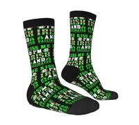 Medias Bésame, Soy Irlandés Y Estoy Vacunado. Suaves Calcetines Cómodos Calcetines Deporte Para Correr Trekking Skate
