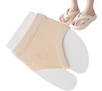 Medias de algodón con diseño de punta abierta para mujer | Medias medias medias de diseño ligero multiusos para mujer, para ir de compras, playa, centro turístico