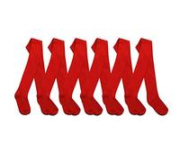 Medias de algodón lisas para niñas de Style It Up - Ropa cálida y suave, elegante y casual - Rango de edad de 2 a 13 años - desde jardín de infantes hasta la escuela - Disponibles en opciones de packs