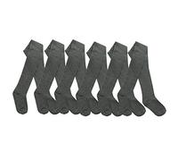 Medias de algodón liso para niñas Style It Up - Cálidas y suaves, ropa inteligente y casual - Rango de edad de 2 a 13 años - desde la guardería hasta la escuela - Disponibles en opciones de 3 packs y