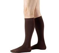 Medias de compresión a de D Juzo Dynamic Cotton Rib Talla III KKL.2 Cacao Soporte Punta cerrados con antiadherente borde
