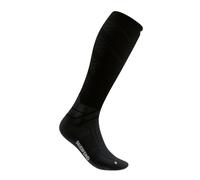 BAUERFEIND Run Performance Compression Socks 2.0 - Calcetines deportivos con compresión y puntos 3D, Negro/M, 46-49