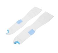 Medias de Compresión, Calcetines de Compresión Promoción de la Circulación Sanguínea Alivio de la Hinchazón 4 Tamaños Diferentes Longitud del Muslo con Punta Abierta para el Hogar(METRO)