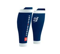 Medias de Compresión Compressport R2 3.0 Azul Blanco, Talla Talla 4