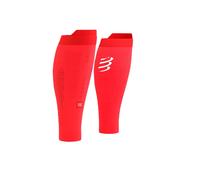 Medias de Compresión Compressport R2 3.0 Rojo Blanco, Talla Talla 3