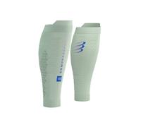 Medias de Compresión Compressport R2 3.0 Verde Azul, Talla Talla 4