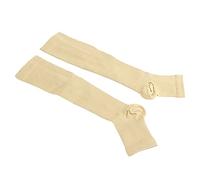 Medias de Compresión, Cremallera de Nailon que Absorben el Sudor Calcetines de Pierna Delgados Transpirables Buena Elasticidad para Deportes Al Aire Libre para Mujeres para Caminar para(L/XL)