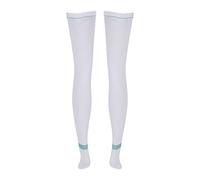 Medias de Compresión de Soporte, Medias de Compresión Suaves, Elásticas, Lavables Y Respetuosas con la Piel para Venas Varicosas