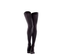 Medias de compresión graduadas médicas (18-21 mmHg, Clase 1) para mujeres hombres Prevención de la TVP, venas varicosas y arañas, reducción de la hinchazón Anti-trombosis Black X-Small