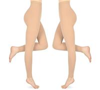 Medias de compresión médicas de 15-20 mmHg para mujeres y hombres, largas, 2 pares, medias de compresión graduadas, medias de apoyo, leggings de compresión para mujeres para venas varicosas y edema