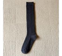 Medias de encaje hasta la rodilla, Calcetines hasta la rodilla for mujer Multicolor(Darkgray)