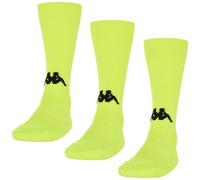 MEDIAS DE FÚTBOL AMARILLAS FLÚOR KAPPA-PENAO ppk 3 PARES 302SDI0909