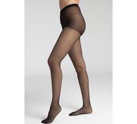 Medias de gasa brillante Sublim 15 deniers Mujer Talla T2. Color Negro