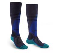 Medias de hombre Bridgedale Ski Midweight Talla de calcetines: 40-43 / Color: azul oscuro