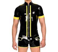 Medias De Hombre De Goma De Látex Negras Hechas A Mano, XS-XXL, 0,4 Mm, Negro,Amarillo,yo