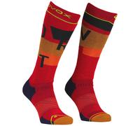 Medias de hombre Ortovox Freeride Long Socks Cozy Men's Talla de calcetines: 42-44 / Color: rojo
