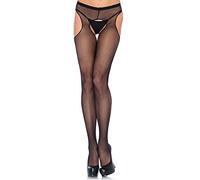 Leg Avenue Ua1402bkpl Mujer, Negro, Talla Plus (EUR 42-46)