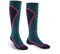 Medias de mujer Bridgedale Ski Midweight+ Women's Talla de calcetines: 38-40 / Color: azul/rosa