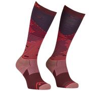 Medias de mujer Ortovox All Mountain Long Socks W Talla de calcetines: 35-38 / Color: rojo