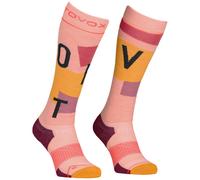 Medias de mujer Ortovox Freeride Long Socks Cozy Women's Talla de calcetines: 35-38 / Color: rosa