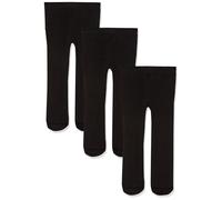 Medias de nailon para ni?as Luvable Friends, color negro, tallas 2 a 4 a?os