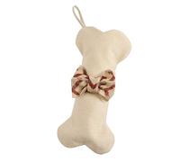 Medias de Navidad de hueso de perro - Bonitas medias para mascotas con