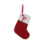 Medias de Navidad personalizadas con 26 letras bordadas, lindas medias de Navidad, decoración perfecta para tu chimenea, vestido de evento para mujer, talla grande (P, talla única)