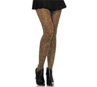 Medias De Nylon Leg Avenue Para Dama Con Brillo Negro 34/36/38 #AC962