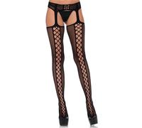 Leg Avenue Calcetines con cordones para la espalda.