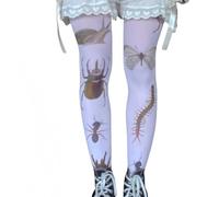 Medias de piano, Whimsy Twee Piano Funky Medias para mujer, leggings de notas musicales, accesorios de ropa, g, Altoa única