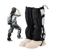 Medias de senderismo - Reflectante ajustable impermeable al aire libre - Medias para botas de hombre - Para deporte, viaje, esquí, senderismo, camping, piscina, noche, patio, porche, césped al aire