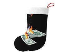 Medias decorativas de Navidad con texto en inglés "HJFCZH Burning Desire" para fiestas de Navidad