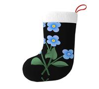 Medias decorativas de Navidad con texto en inglés "HJFCZH Don't Forget I Love You" para fiestas de Navidad