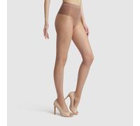 Medias efecto vientre plano 17D Mujer Talla T4. Color Beige