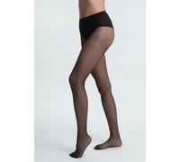 Medias efecto vientre plano Sublim - 15 deniers Mujer Talla T2. Color Negro