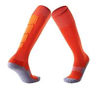 Medias Gruesas Sobre La Rodilla Naranja + Naranja * 3 Pares