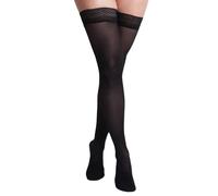 Medias largas de compresión con blonda - fácil colocación - clase I- para varices o piernas cansadas - mujer